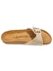 palado Pantoletten in Lack Creme Beige