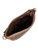 Greenburry Vintage Schultertasche Leder 37 cm in braun
