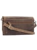 Greenburry Vintage Clutch Geldbörse RFID Schutz Leder 20 cm brown