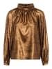 Soaked in Luxury Langarm-Bluse SLElvie Lockere Passform in Copper
