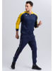 erima Liga 2.0 Trainingsjacke mit Kapuze in new navy/gelb/dark navy