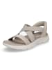Skechers Sandale Go Walk Flex Glimmer Up in Taupe