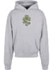 Mister Tee Mister Tee Herren Old Irish Mob Ultraheavy Oversize Hoody in grey