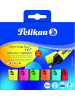 Pelikan Textmarker 490 nachfüllbar Packung mit 6 Stück farbig sortiert