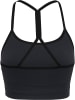 Hummel Hummel Top Hmltiffy Yoga Damen Dehnbarem Atmungsaktiv Schnelltrocknend Nahtlosen in BLACK