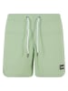 Urban Classics Urban Classics Herren Block Swim Shorts 2-Pack in vintagegreen+black