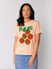 wat? Apparel T-Shirt Tomato in Fraiche Peche