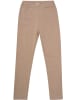 Minymo Kinder Leggings "Sweat Leggings with AOP (2-Pack)" in Braun