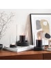 Villeroy & Boch Windlicht Manufacture Rock Home in Schwarz 20 cm in schwarz