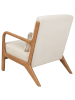 Beliani 2-tlg Sessel SKOVDE in Beige/Braun