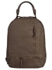 Samantha Look Rucksack echt Leder in taupe