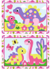 Ravensburger Ravensburger Kreativität Bunte Dinosaurier in bunt