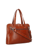 Leonhard Heyden Cambridge Schultertasche Leder 41 cm Laptopfach cognac