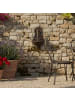 relaxdays Wandbrunnen in Braun - (B)24,5 x (H)42 x (T)11,5 cm