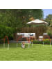 Pawhut Hunde Agility Set Weiß+Orange PE+ ABS
