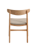home24 home24 Esszimmerstuhl 2er-Set - 195 x 44 x 87 cm in Beige