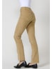 KOROSHI Normale Push-up-Micropana-Damenhose in beige