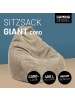 Lumaland LUMALAND Sitzsack GIANT aus der Cord-Reihe, 135 x 100 cm - Bezug soft & waschbar