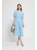 ICHI Freizeitkleid IHVERA Regular fit in FLOATY BLUE FLOWER