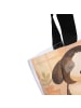 Mr. & Mrs. Panda Tasche Hund Entspannen Design mit Spruch in Weiß