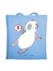 Mr. & Mrs. Panda Tragetasche Panda Handball spielen ohne Spruch in Sky Blue