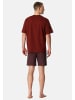 Schiesser Schlafanzug Comfort Essentials in Rot