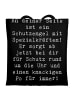 Mr. & Mrs. Panda Shopping Bag Spruch Schutz Schutzengel mit Spruch in Schwarz