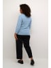 KAFFE curve Strickpullover KChelena in Faded Denim