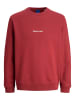 Jack & Jones Sweatshirt in Tibetan Red
