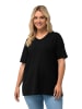 Ulla Popken Shirt in schwarz