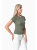 Organication T-Shirt "TILLDA" in Oliv