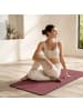 relaxdays Yogamatte in Dunkelrot - (B)68 x (H)0,5 x (T)183 cm