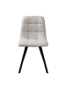 CALICOSY Stoelen set van 4 in Beige - (W)40  x (H)87  x (L)46 cm