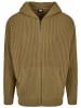 Urban Classics Urban Classics Herren Knitted Zip Hoody in tiniolive