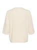 Kaffe Langarm-Bluse KAthea Regular fit in Light Sand Linen