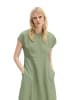 Marc O'Polo Crinkle-Kleid regular in Fresh Sage