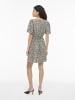 Vila Kleid VIGrace in beige schwarz - 0001