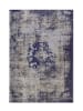 Arte Espina Wohnzimmer Teppich – Kurzflorteppich Vintage 8403 in blau - rechteckig