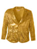 tectake Herren-Jackett mit glitzernden Pailletten, gold