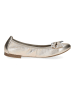 Caprice Ballerinas in Platin