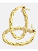 Vanlere Creolen aus 375 Gelbgold