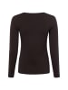 Marie Lund Langarmshirt in schoko - 0046