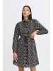 b. young Casual BYXHARMONIA A-shape in BLACK/WHITE BRODERIE ANGLAISE