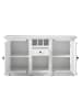 Feldmann-Wohnen Sideboard Westerland Pinie weiß 152 / 45 / 83cm