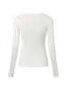 IPURI Langarmshirt in weiß