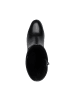Tamaris Lederstiefel mit Absatz Schwarz