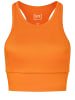 super.natural Merino Bra W LIQUID FLOW TOP in orange