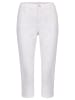 ANGELS  Slim Fit Jeans Unifarbene Anacapri Sporty in weiss