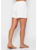 SASSYCLASSY Musselin Shorts in Weiß