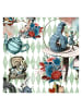 WALLPAPERS4BEGINNERS Tapete Alice in Grün - (W) 200 × (L) 280 cm